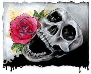 rose-skull